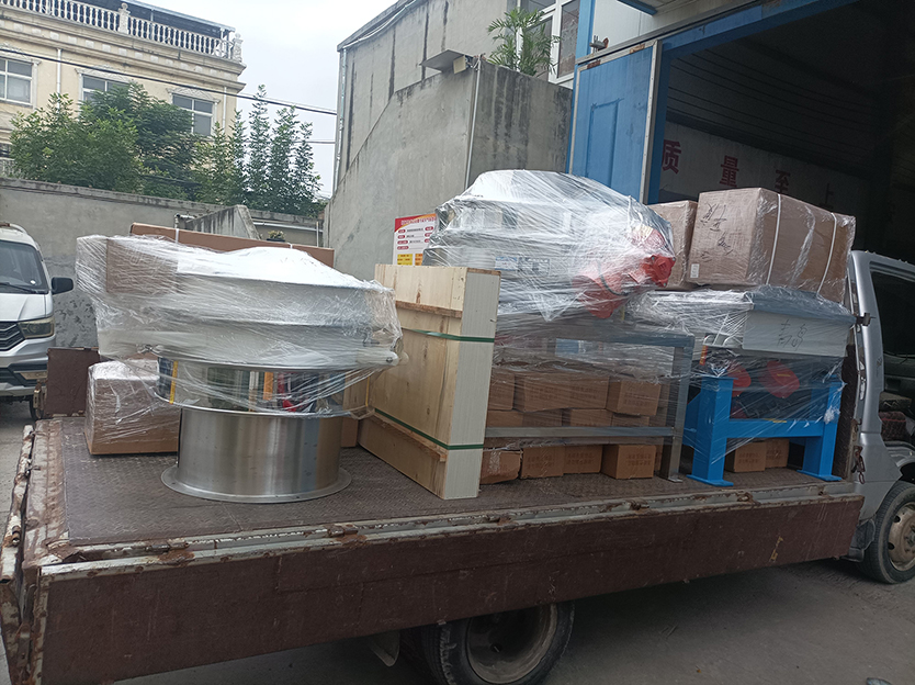 旋振篩、直排篩、直線篩等發貨